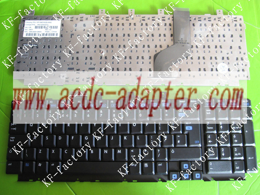NEW HP PAVILLION DV8000 UK Keyboard MP-04516GB-6982 PK13ZK30T00
